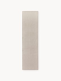 Outdoor dubbelzijdige loper Cort met zigzag patroon