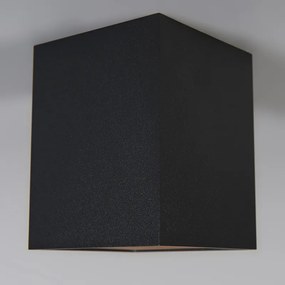 Moderne Spot / Opbouwspot / Plafondspot zwart met goud - Quba delux Design, Modern GU10 kubus / vierkant Binnenverlichting Lamp