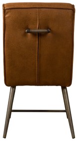 Tower Living Cognac Eetkamerstoel Industrieel Belmonte