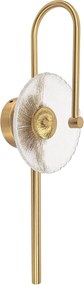 WANDLAMP LED LHJ072-W BRUSH GOLD