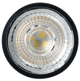 Set van 5 GU10 3-staps dimbare LED lampen zwart 6W 4300 lm 2000 - 6000K