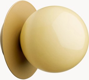 Mondgeblazen wandlamp Lilia