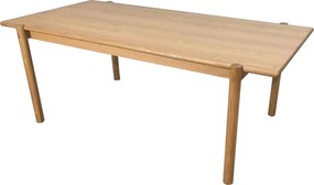 Eiken Eettafel Rechthoekig 200x95 Cm - 200 X 95cm.