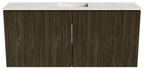 Mondiaz Joya DLux 90cm toiletmeubel shadow met wastafel faye midden 1 kraangat ostra