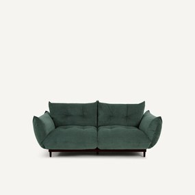 Compacte 3-zitsbank van polyestermix, VITORIA