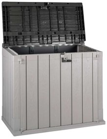 Toomax Stora way opbergbox 842 liter - taupe donker grijs