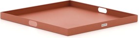 Dienblad voor buiten en binnen | Manifesto | Aluminium | Oranje | 70x70cm | Kees Smit Tuinmeubelen