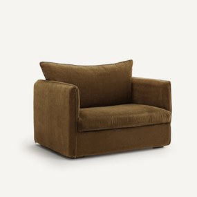 Fauteuil XL in fluweel, Neo Chiquito