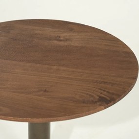 Brons Potige Salontafel Rond - 50 X 50cm.