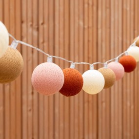 Cotton Ball Lights Outdoor lichtslinger - Starter Kit - Terraza