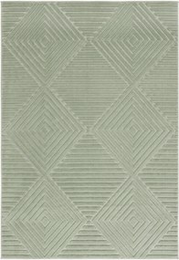 Handgeweven hoog-laag vloerkleed Selena