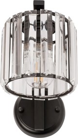 Wandlamp metaal kristal zwart APP512-1W