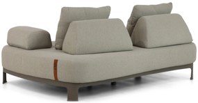 Hoek loungeset 5 personen Aluminium Taupe  4 Seasons Outdoor Santorini