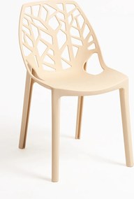 Set 4 Hissar Polypropyleen Stoelen