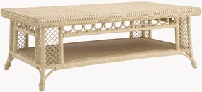 Rotan salontafel Saba met plank