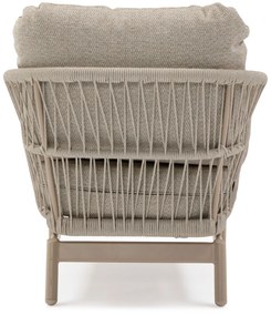 Stoel en Bank Loungeset 5 personen Aluminium/rope Taupe  Lifestyle Garden Furniture Cordoba