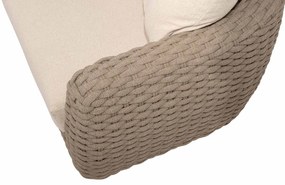 4 Seasons Outdoor Maxime chaise loungebank terre LoungebankLoungeset   bruin weerbestendig