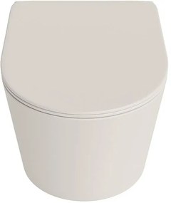 Mondiaz Lavie toiletpot randloos met softclose zitting linen