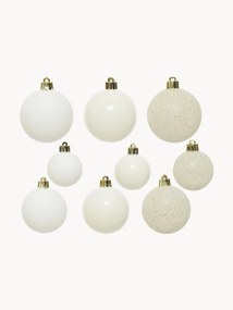 Breukvaste kerstballen Mona, 30-delig