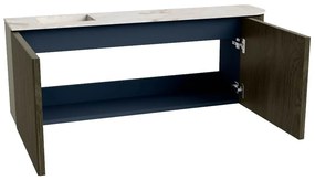 Mondiaz Joya DLux 110cm toiletmeubel ronding rechts shadow met wastafel faye links 1 kraangat frappe