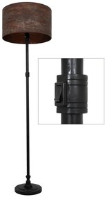 Vloerlamp Cooper Antiek Zwart