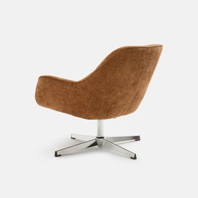 Draaifauteuil, gestructureerde stof, Hemmo
