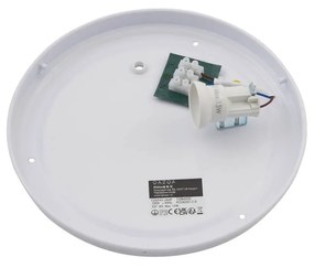 Oosterse plafondlamp rotan met zwart 30cm - Tremmo