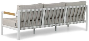 Stoel en Bank Loungeset 5 personen Aluminium Wit  Coco Avellino