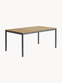 Tuintafel Mood met teakhouten tafelblad, verschillende formaten