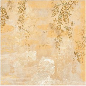 Gewassen linnen tafelkleed Soleil