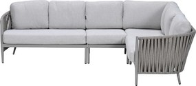 Garden Impressions Devin loungebank 4-delig - taupe