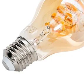 Set van 5 Smart E27 LED lamp A60 goud 4W 270 lm 1800-3000K