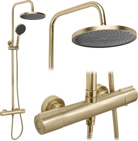 Doucheset Rea Avanti Brush Gold