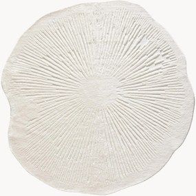 Rond vloerkleed Pam, wasbaar