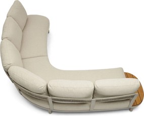 Loungeset tuin 5 personen Rope Zand/Beige  Coco Almara