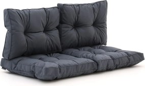 Loungekussen Tuin | Grijs-Antraciet | Dralon | Madison | 60x40cm | Kees Smit Tuinmeubelen