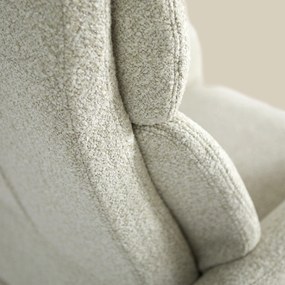 Beige Relaxfauteuil Elektrisch