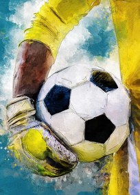 Ilustratie Football 4 sport art, Justyna Jaszke