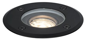Set van 6 Moderne buiten grondspots zwart 35 mm verstelbaar IP65 - Delux Modern GU10 IP65 Buitenverlichting