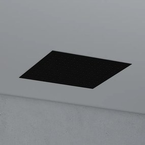 Saniclear Cube plafond inbouw douchekop 30x30cm mat zwart