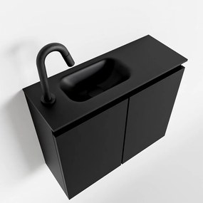 Mondiaz Ture 60cm toiletmeubel urban met wastafel urban links 1 kraangat