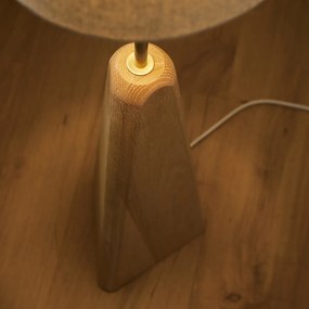 Lamp in massief eik, Nestwood