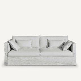 Bankhoes in gekreukt linnen, Camille