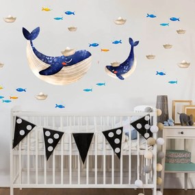 INSPIO Muurstickers - Zee vol vissen