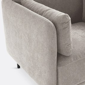 Fauteuil, getextureerde stof, Victor