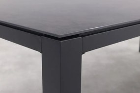 Hartman Milaan/Chaneo verstelbare tuinset - 220x100 cm. - 7-delig