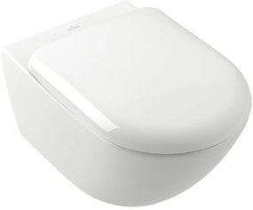Villeroy & Boch Antao Diepspoelcloset - zonder spoelrand - wandhangend - met TwistFlush - Wit Alpin CeramicPlus 4674t0r1