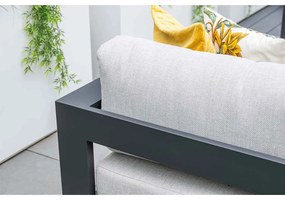 Garden Impressions Malakka loungeset 3 - delig carbon black/valley sand