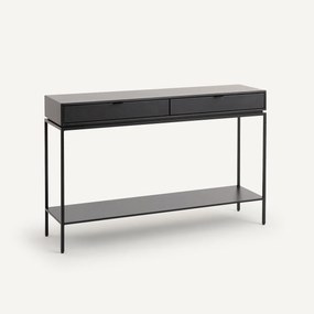 Wandtafel in metaal en leer Réalto