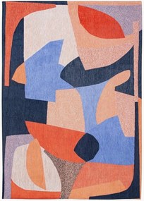 Wasbaar jacquard in- & outdoor vloerkleed Shapes